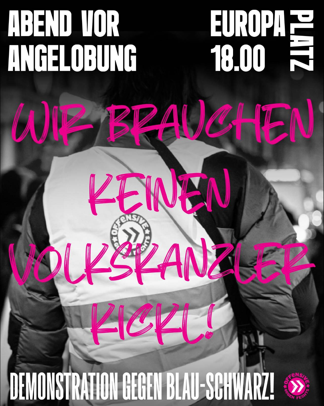 Abend vor Angelobung